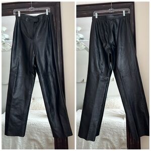JLC New York 100% Leather Pants